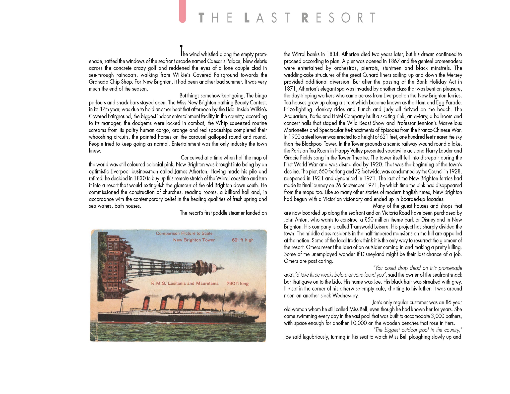 MARTIN PARR: The Last Resort - Facsimile Edition (PRE-ORDER
